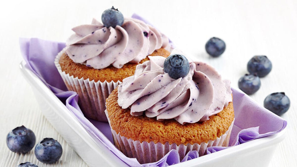 Topfen Heidelbeer Muffins